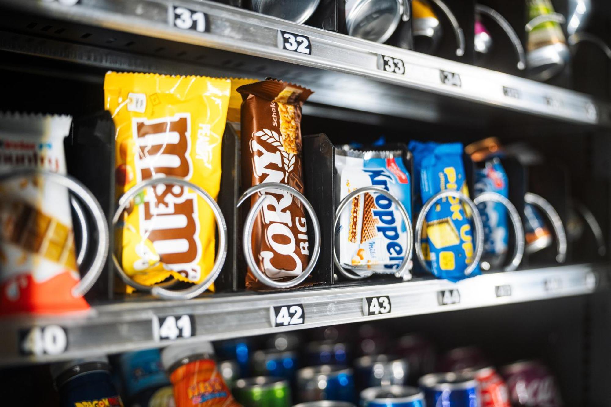Hostel マンハイム エクステリア 写真 A vending machine