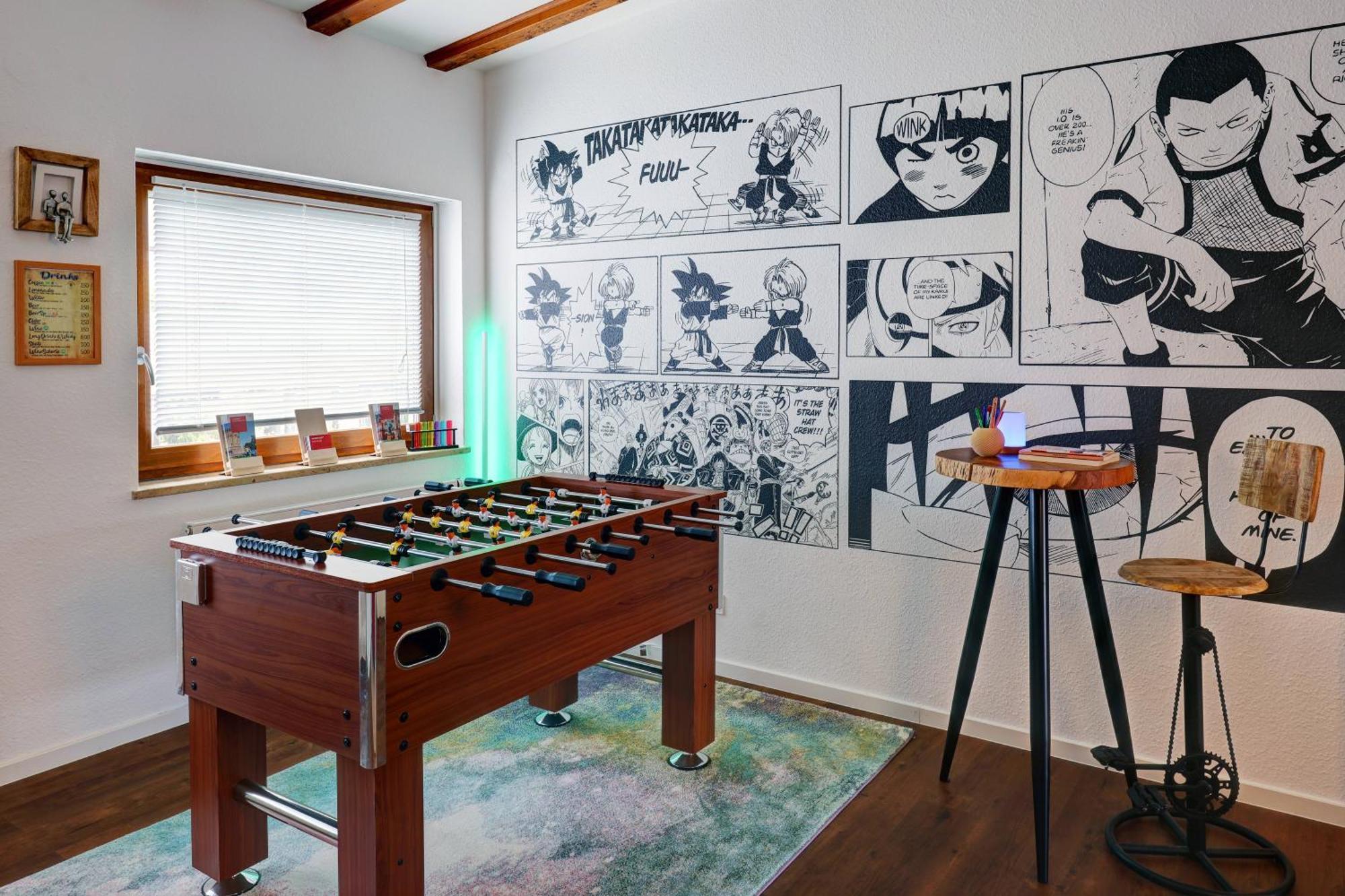 Hostel マンハイム エクステリア 写真 A foosball table